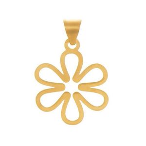 نقد و بررسی آویز گردنبند طلا 18 عیار دخترانه مدوپد طرح گل توسط خریداران