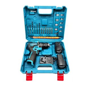 مجموعه 25 عددی دریل چکشی سه نظام 10 میلیمتری 24 ولت ماکیتا مدلMT-24V