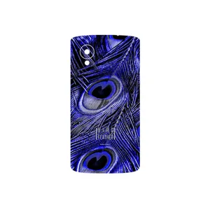 MAHOOT Purple Feather Cover Sticker for Google Nexus 5
