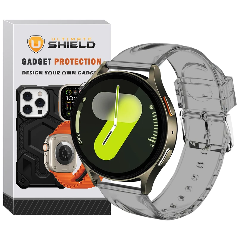 بند آلتیمیت شیلد مدل CL Silicone مناسب برای ساعت هوشمند سامسونگ Galaxy Watch 7 40mm / Watch 7 44mm / Watch FE 40mm