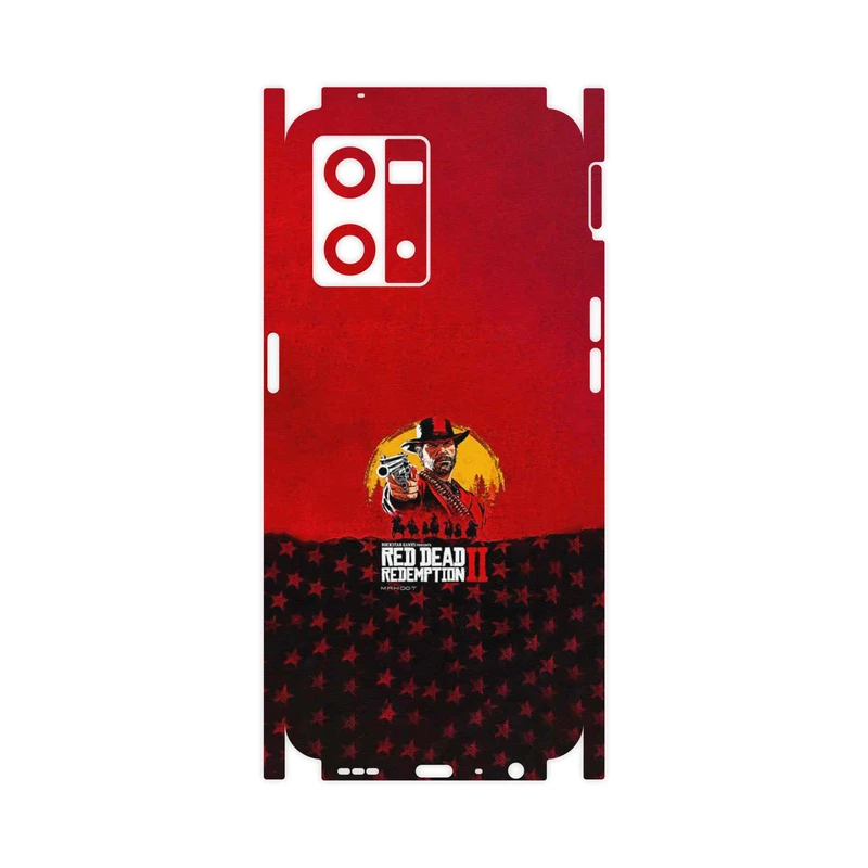 برچسب پوششی ماهوت مدل Red_Dead_Redemption_Game-FullSkin مناسب برای گوشی موبایل اپو Reno 8 4G