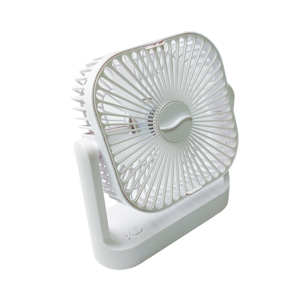 پنکه رومیزی شارژی مدل MINI کد 617 ظرفیت 1200 میلی‌آمپر ساعت