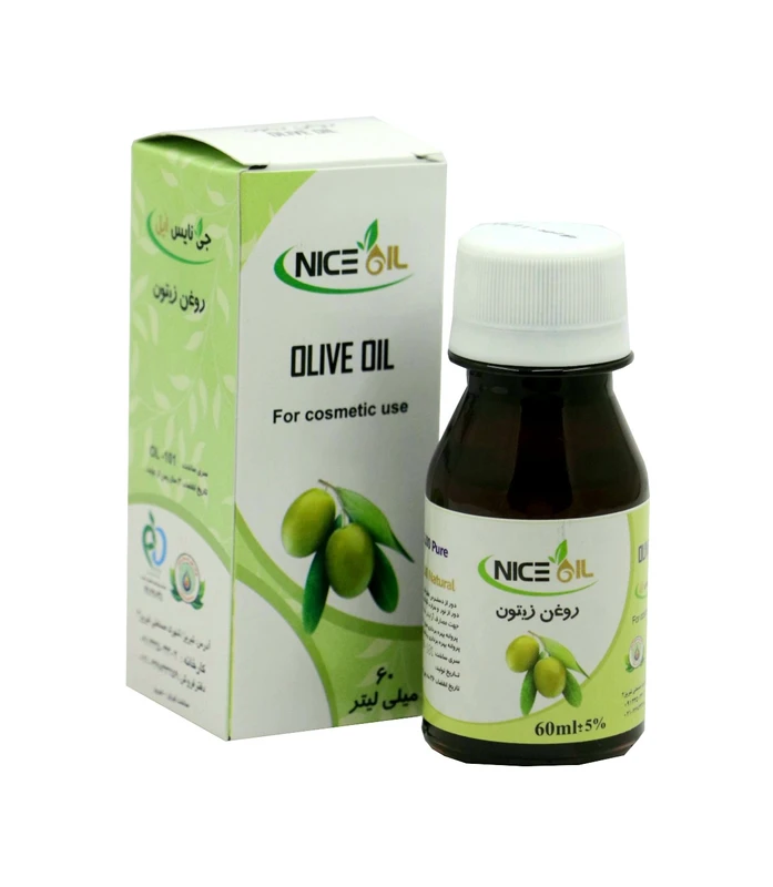 روغن بدن جی نایس اٌیل مدل زیتون حجم 60 میلی لیتر