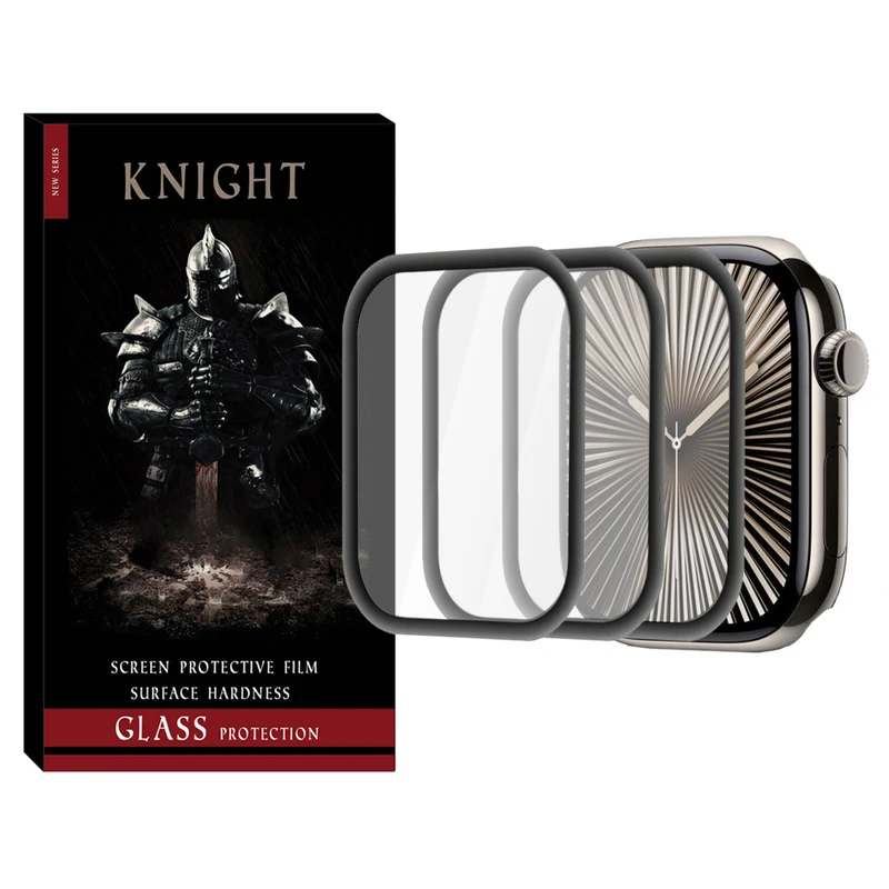 محافظ صفحه نمایش نانو نایت مدل Pmma-KT مناسب برای اپل واچ Series 10 42mm بسته سه عددی