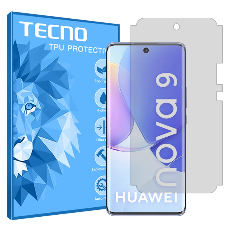 محافظ صفحه نمایش مات تکنو مدل Resistant مناسب برای گوشی موبایل هوآوی Nova 9