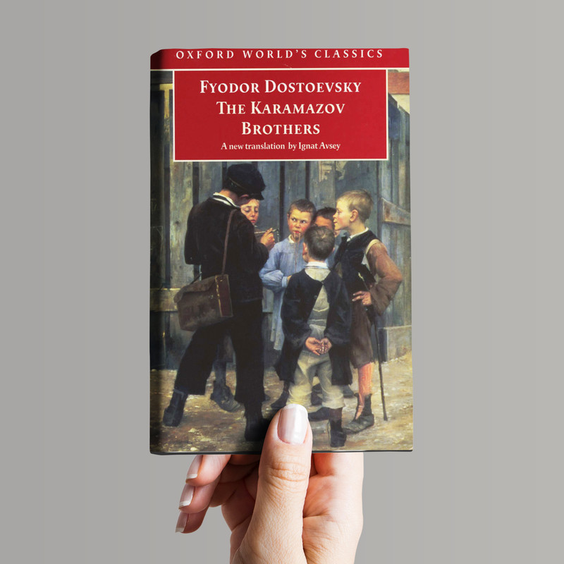 کتاب The Karamazov Brothers اثر Fyodor Dostoevsky انتشارات Oxford کتاب The Karamazov Brothers اثر Fyodor Dostoevsky انتشارات Oxford