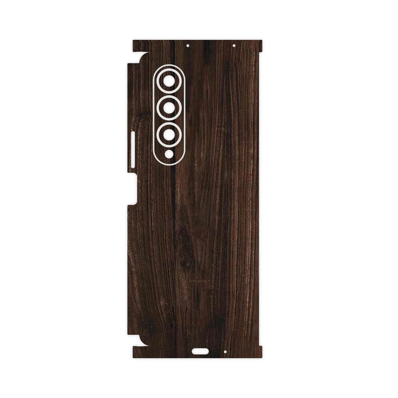 برچسب پوششی ماهوت مدل Dark_Walnut_Wood-FullSkin مناسب برای گوشی موبایل سامسونگ Galaxy Z Fold4