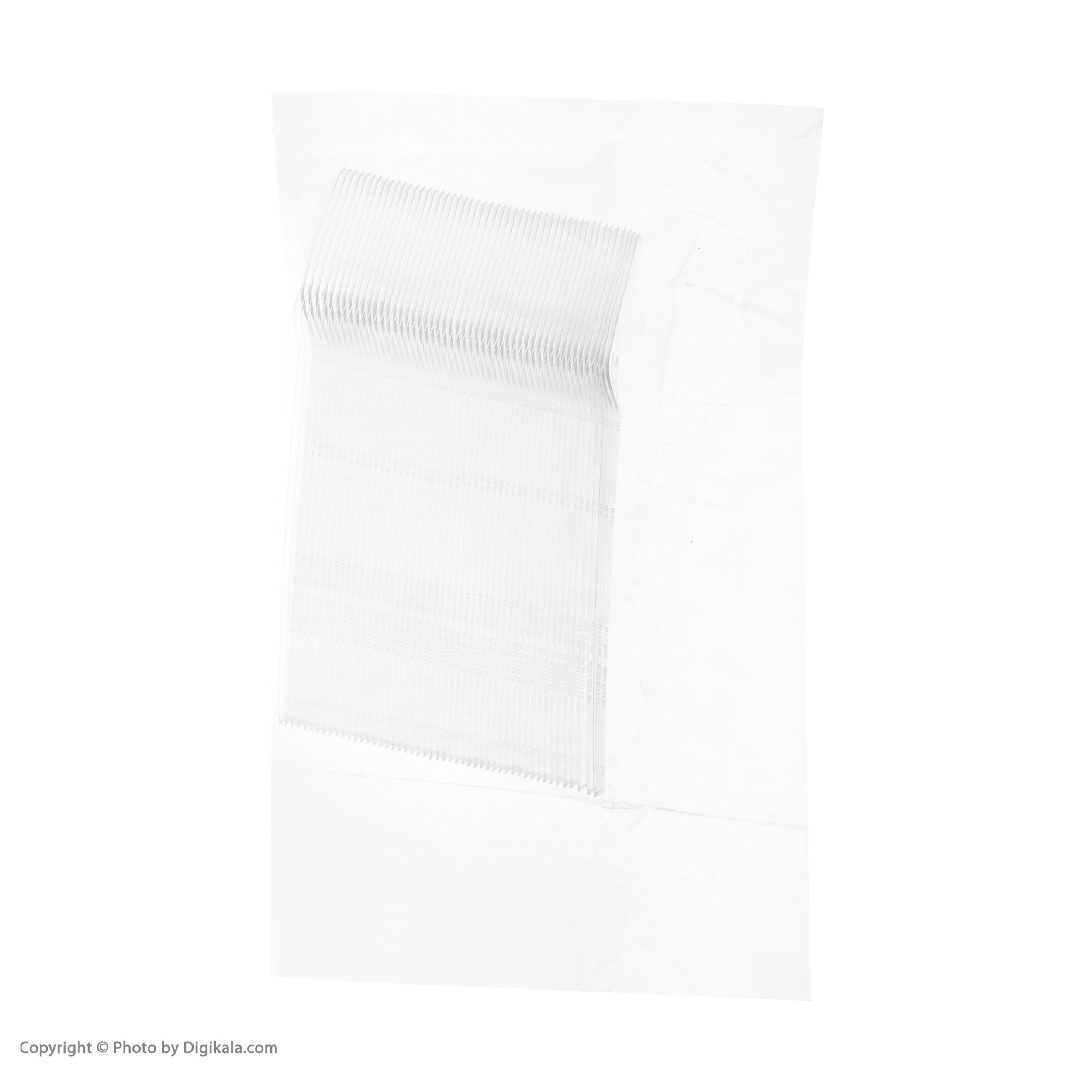 قاشق یکبار مصرف مدل 09 بسته 100 عددی