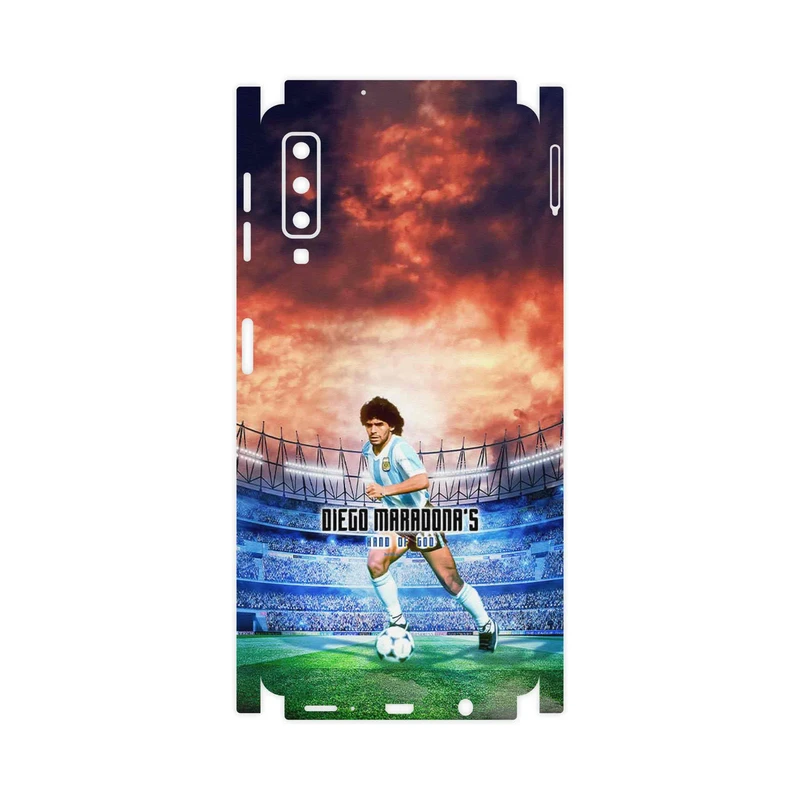 برچسب پوششی ماهوت مدل Diego Maradona-FullSkin مناسب برای گوشی موبایل سامسونگ Galaxy A7 2018