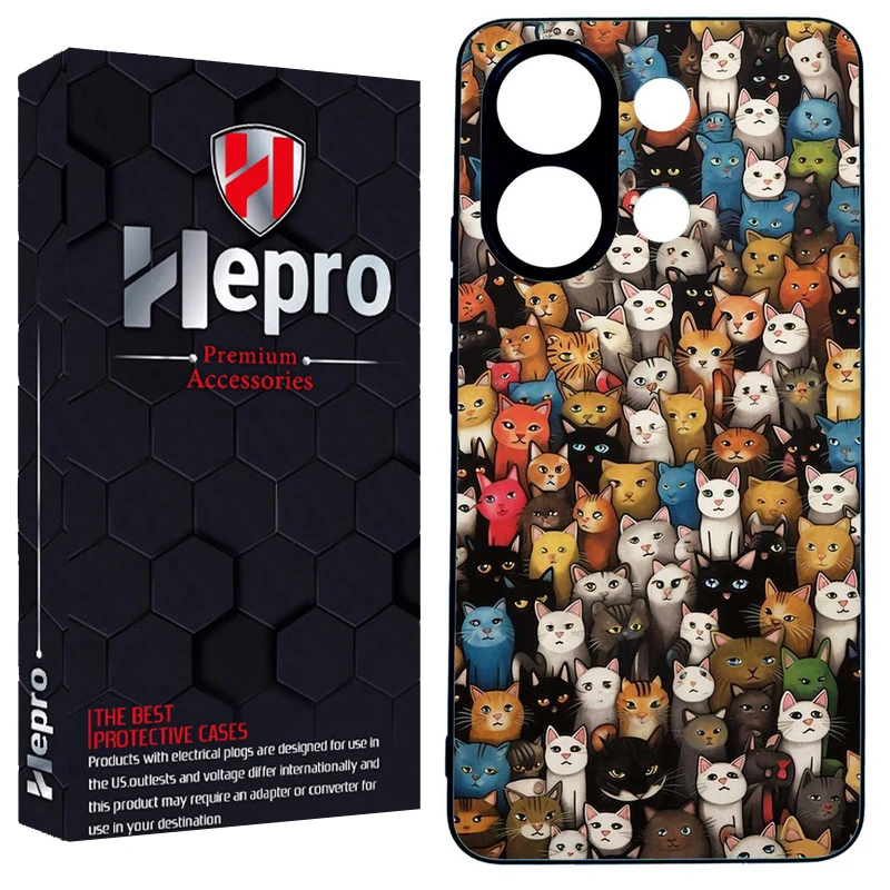 کاور هپرو طرح فانتزی مدل TPU مناسب برای گوشی موبایل شیائومی REDMI NOTE 13 4G