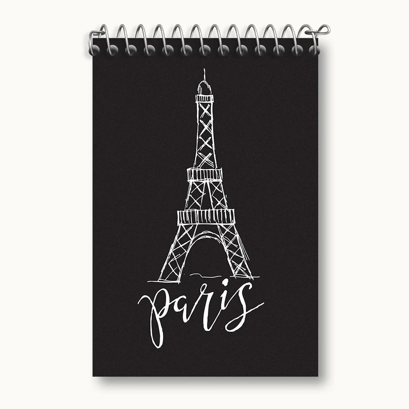 دفتر یادداشت 50 برگ خندالو مدل برج ایفل کد F2537