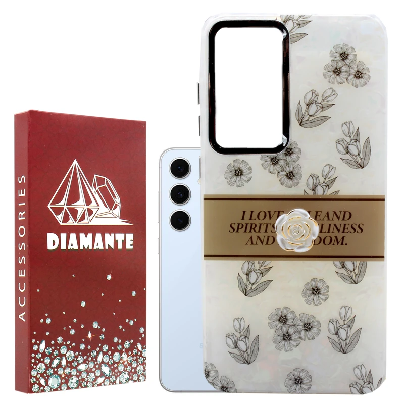 کاور دیامانته مدل Emma Rd مناسب برای گوشی موبایل سامسونگ Galaxy S23 FE