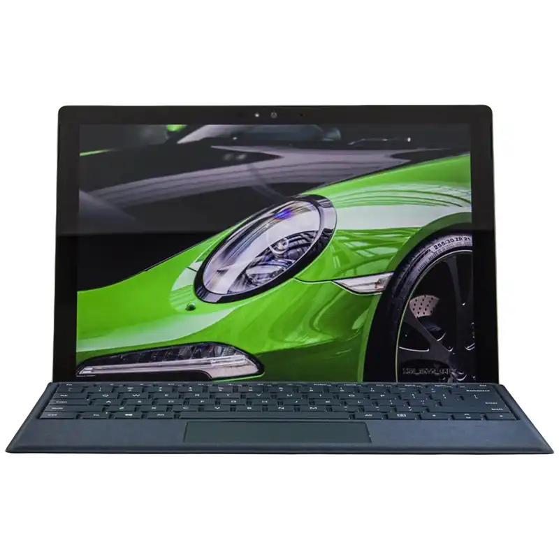 تبلت مایکروسافت مدل Surface Pro 2017 - B به همراه کیبورد سیگنیچر آبی کبالت و کیف Golden Guard - ظرفیت 128 گیگابایت