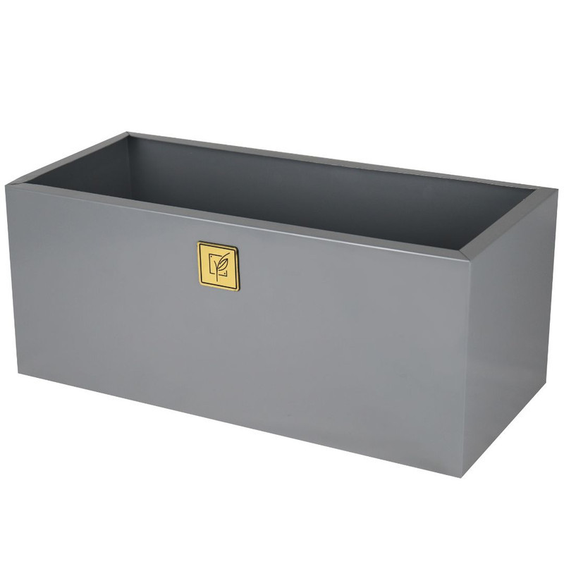 گلدان مدل باکس فلزی گل آذین کد 420