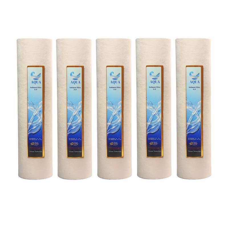 فیلتر دستگاه تصفیه آب آکوا مدل AQUA-PP5 مجموعه 5 عددی