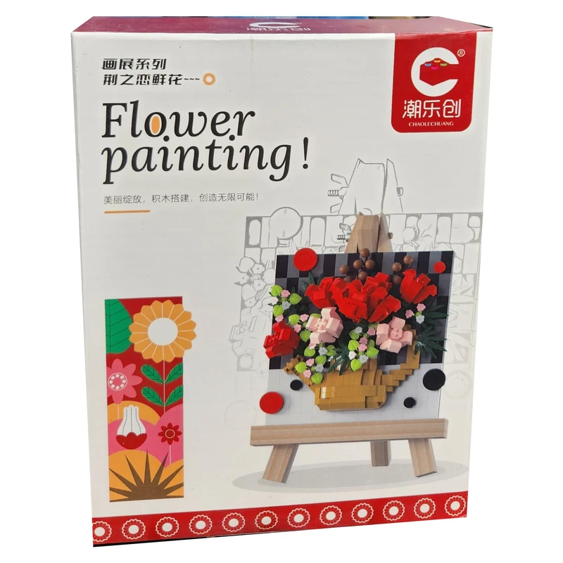 ساختنی 922 تکه سی مدل Flower Painting کد 7209