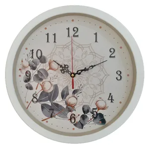 ساعت دیواری مدل گل کد 03027