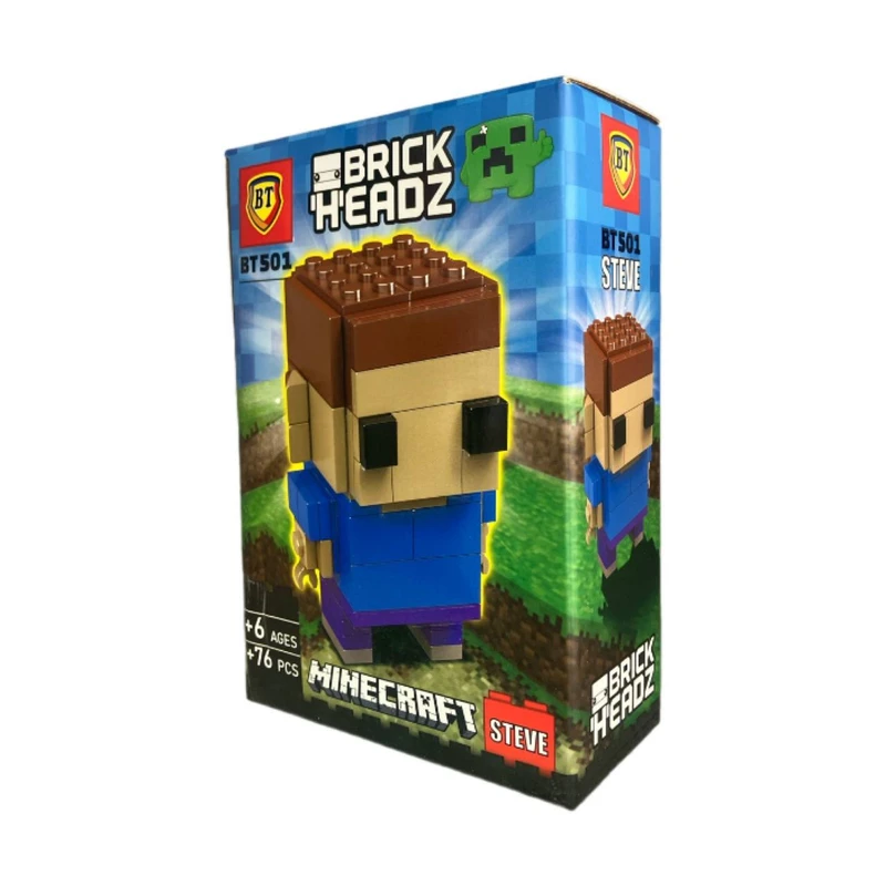 ساختنی بی تی مدل ماینکرافت طرح استیو کد 501