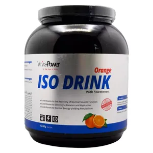 پودر ایزو دیرینک با طعم پرتقال ویوا پاور- 1240 گرم