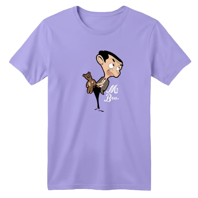 تی‌شرت آستین کوتاه لانگ یقه گرد بچگانه مدل مستربین