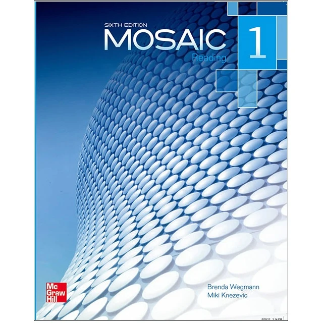 کتاب Mosaic 1 Reading 6th اثر جمعی از نویسندگان انتشارات McGraw Hill