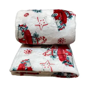 پتو مسافرتی 2 نفر مدل ماشین قرمز و آبنبات سایز 210x200 سانتی‌متر