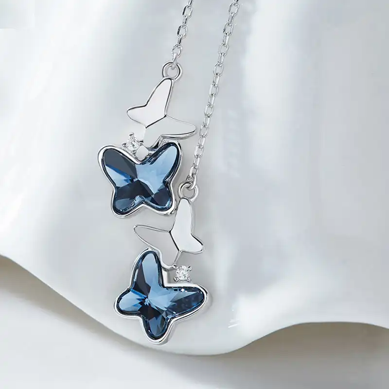 گوشواره نقره زنانه شهر جواهر مدل SJ GE005