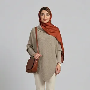 پلیور یقه اسکی زنانه مدل PMM10