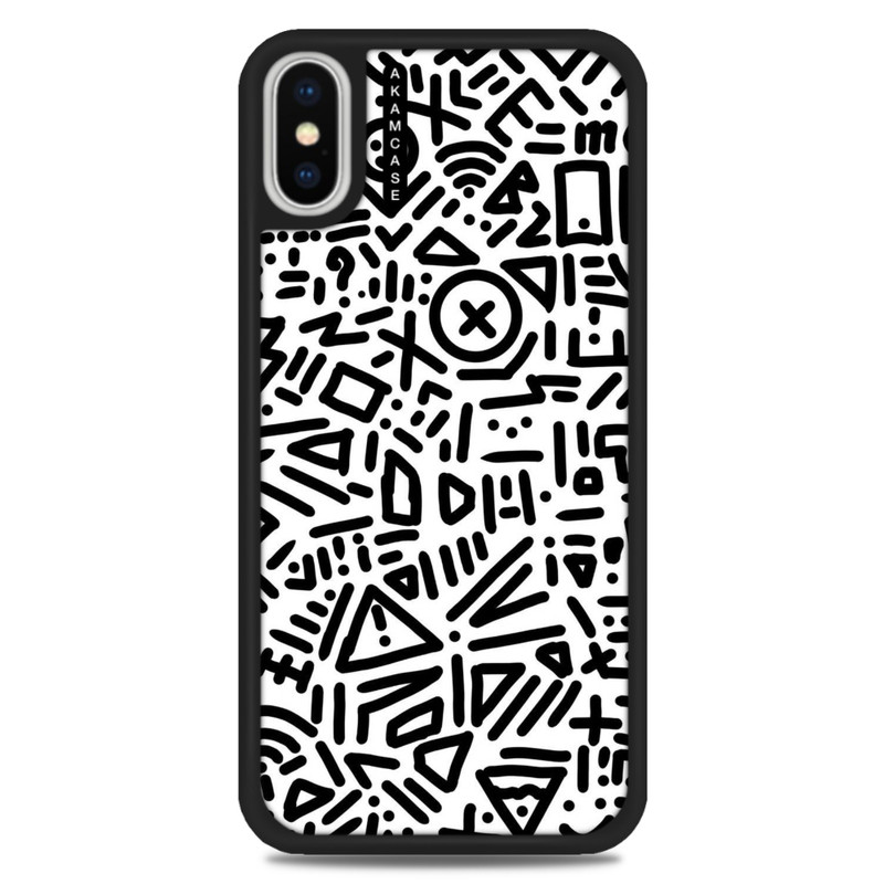 کاور آکام مدل AMC-WAX-DOODLE14 مناسب برای گوشی موبایل اپل iPhone X/Xs