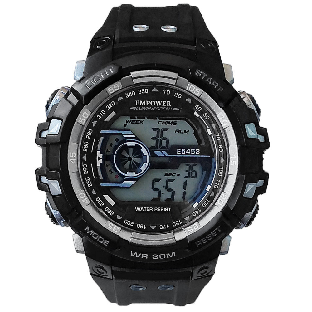 ساعت مچی دیجیتال مردانه مدل اسپرت ضدآب چراغدار SPORT کد 100 ساعت مچی دیجیتال مردانه مدل اسپرت ضدآب چراغدار SPORT کد 100