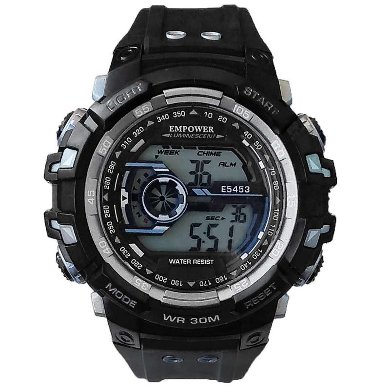 ساعت مچی دیجیتال مردانه مدل اسپرت ضدآب چراغدار SPORT کد 100 ساعت مچی دیجیتال مردانه مدل اسپرت ضدآب چراغدار SPORT کد 100