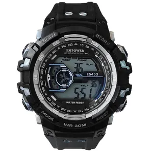 ساعت مچی دیجیتال مردانه امپاور مدل اسپرت ضدآب استخری کد 1069
