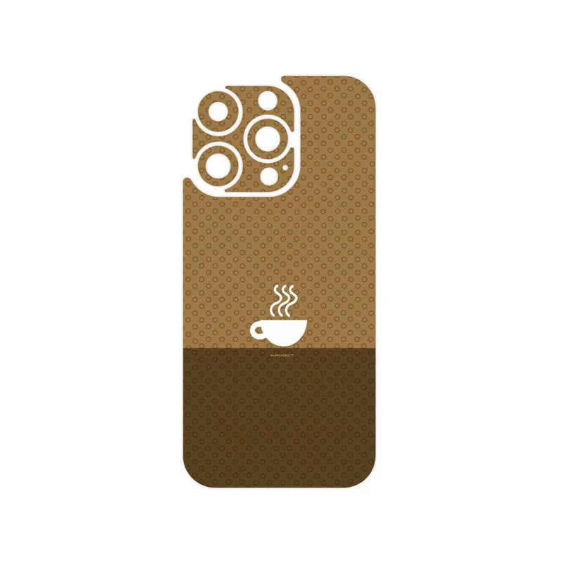 برچسب پوششی ماهوت مدل Minimal Cup of Coffee Icon مناسب برای گوشی موبایل اپل iPhone 16 Pro