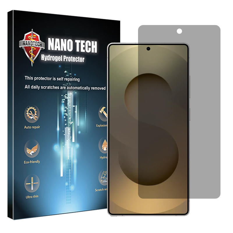 محافظ صفحه نمایش حریم شخصی نانو تک مدل Tough مناسب برای گوشی موبایل سامسونگ Galaxy S25 Ultra