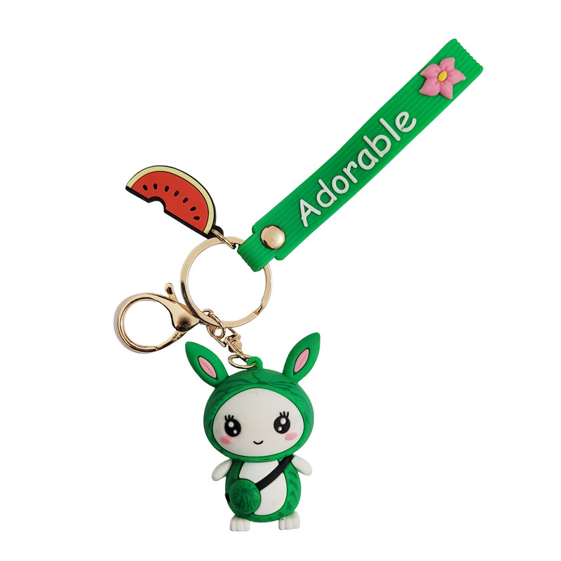 جاکلیدی دخترانه مدل خرگوش هندوانه ای کد 10000 جاکلیدی دخترانه مدل خرگوش هندوانه ای کد 10000