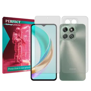 Perfect transparent screen protector suitable for Honor X6bMobile phone with back protector