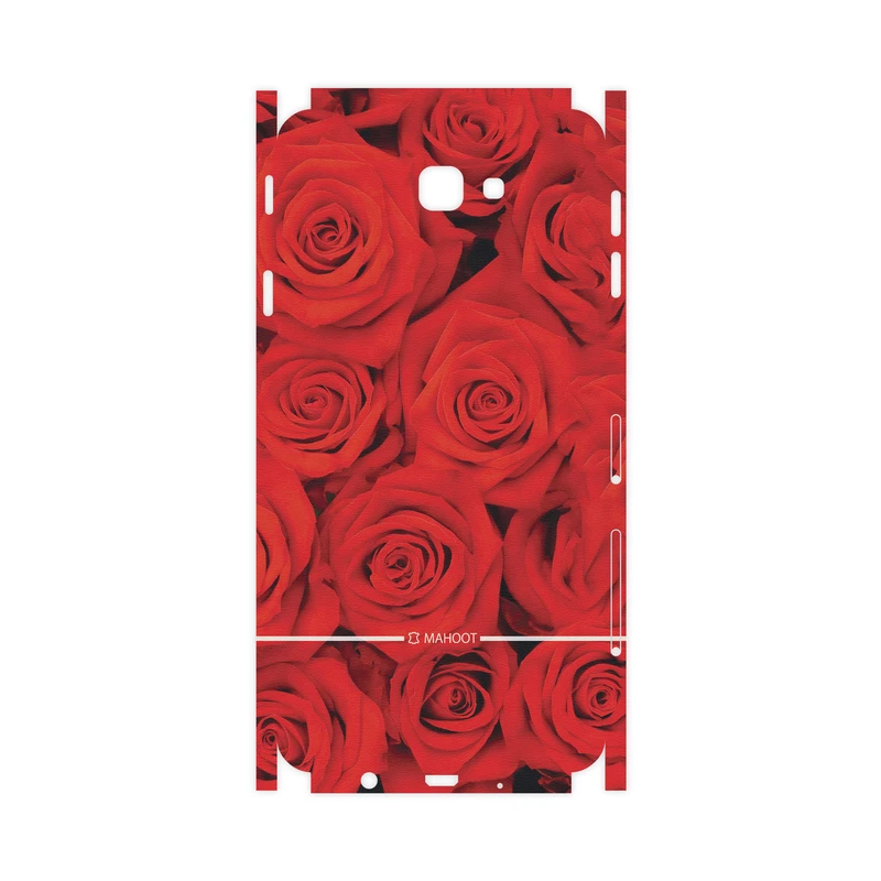 برچسب پوششی ماهوت مدل Red-Flower-FullSkin مناسب برای گوشی موبایل سامسونگ Galaxy J7 Prime