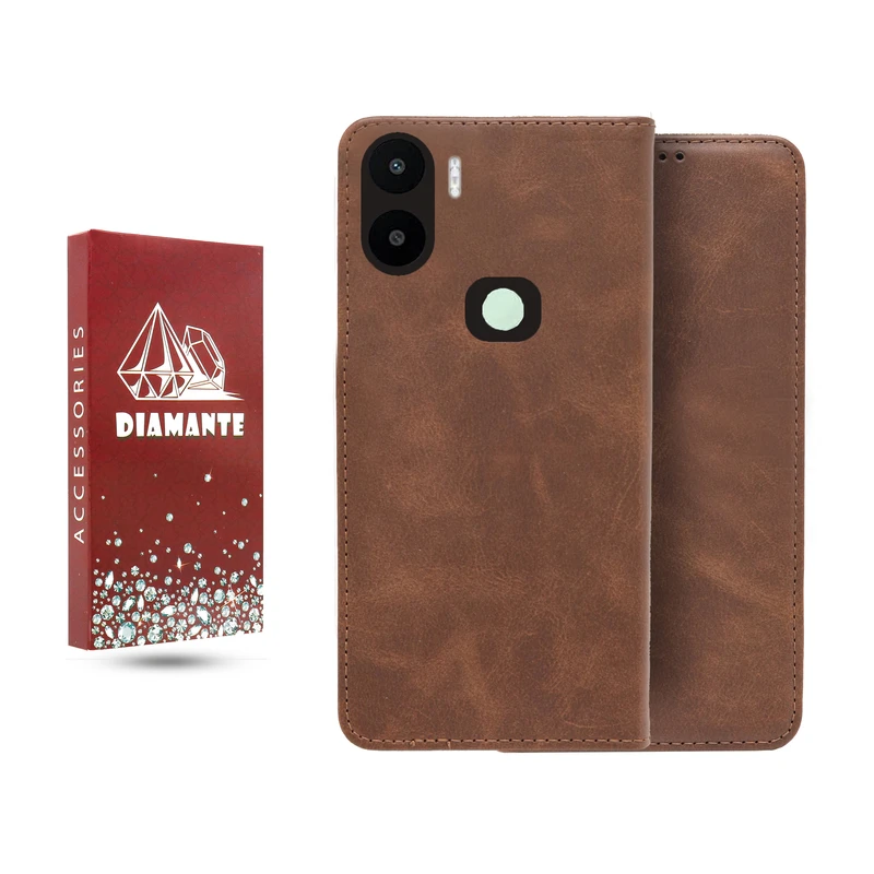 کیف کلاسوری دیامانته مدل قفل مگنتی مناسب برای گوشی موبایل شیائومی Redmi A1 Plus