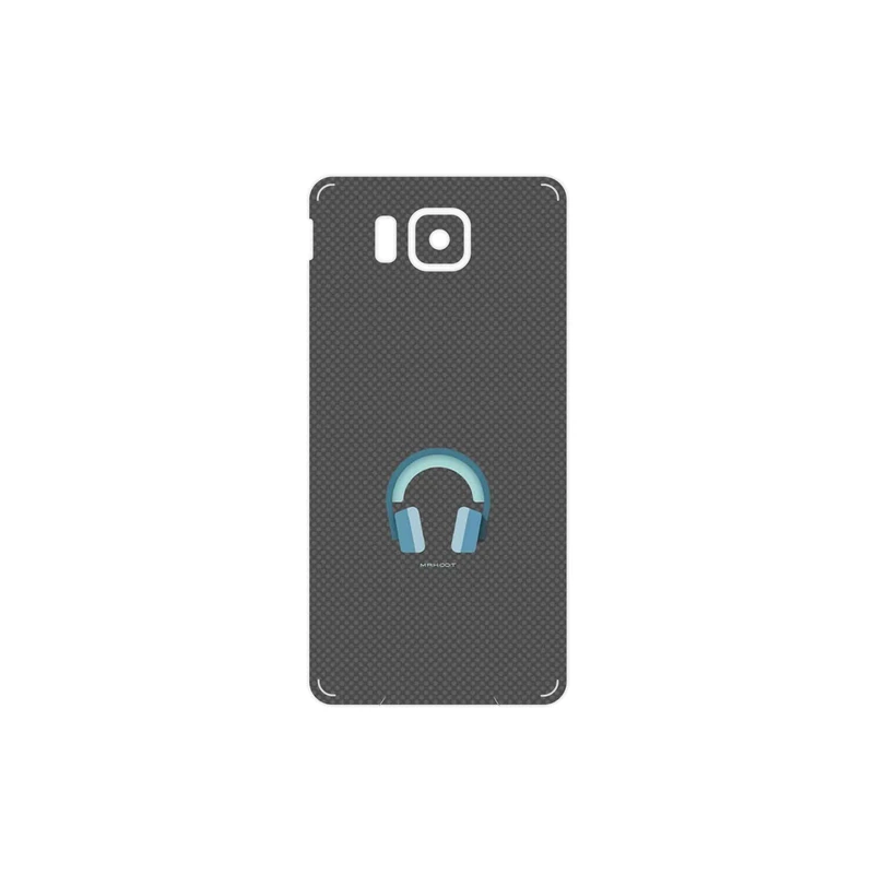 برچسب پوششی ماهوت مدل Minimal Headphone Icon مناسب برای گوشی موبایل سامسونگ Galaxy Alpha