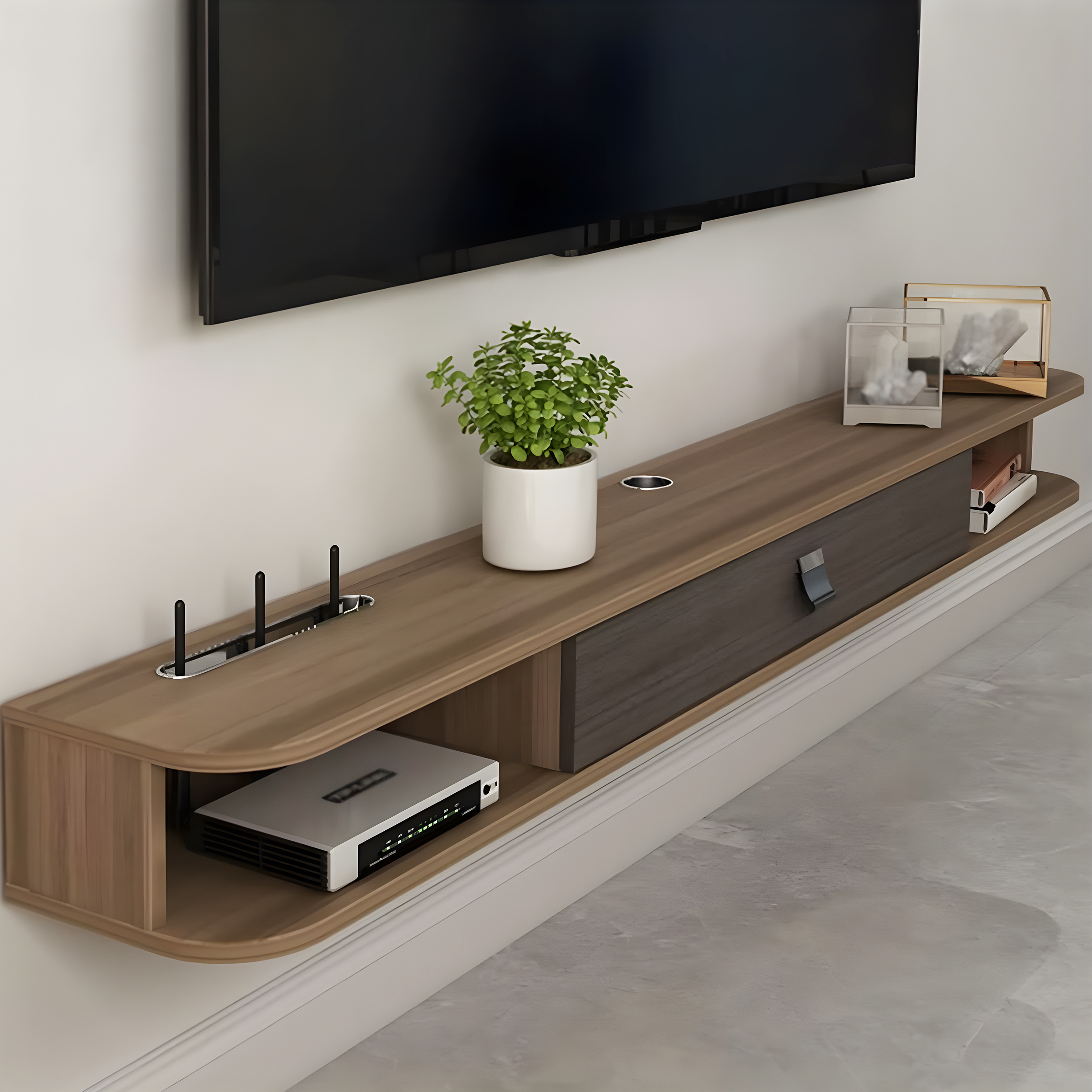 میز تلویزیون دیواری مدل DF103M 1 میز تلویزیون دیواری مدل DF103M