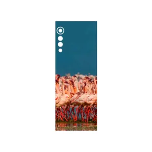 MAHOOT Flamingo Cover Sticker for LG Velvet 5G