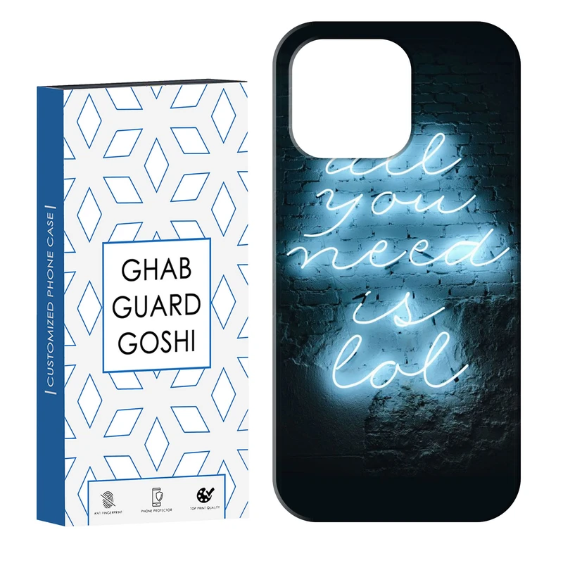 کاور قاب گارد گوشی طرح نوشته فانتزی کد Dimo-769 مناسب برای گوشی موبایل اپل  IPHONE 13 PRO   