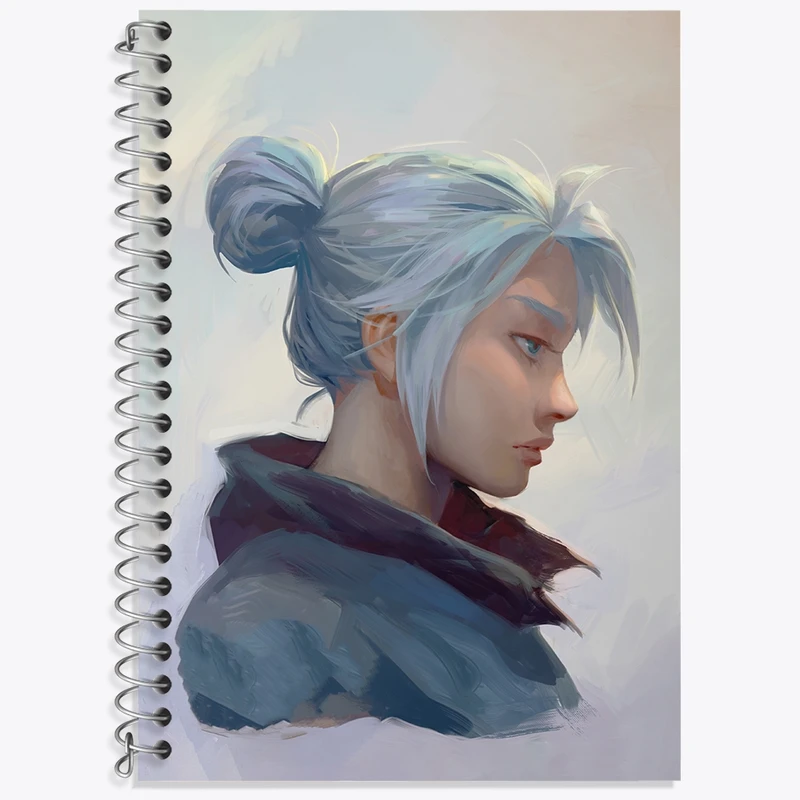 دفتر لغت 50 برگ خندالو طرح بازی ولورانت (Valorant) کد 33066