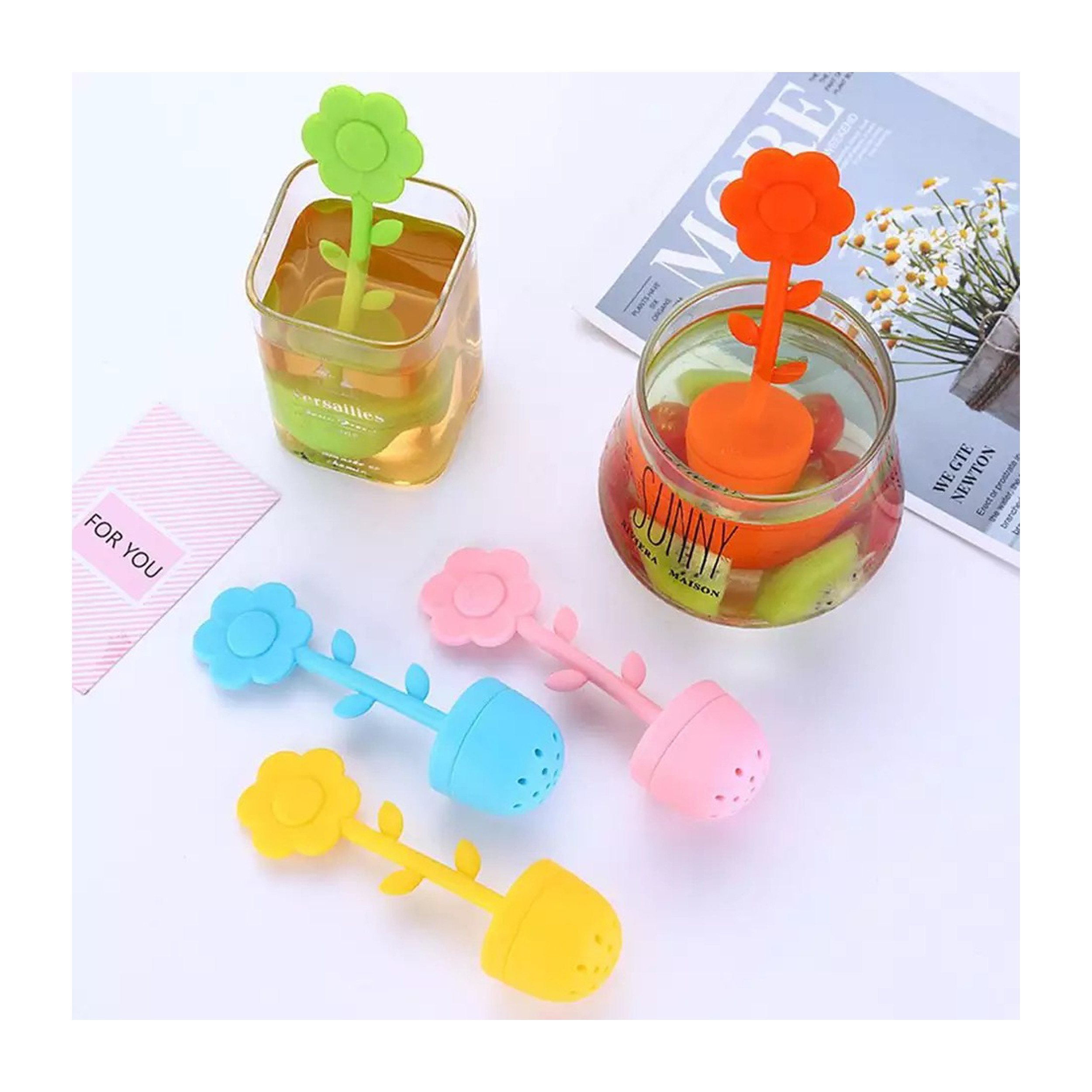 دمنوش ساز سی اند اس طرح گل مدل 001