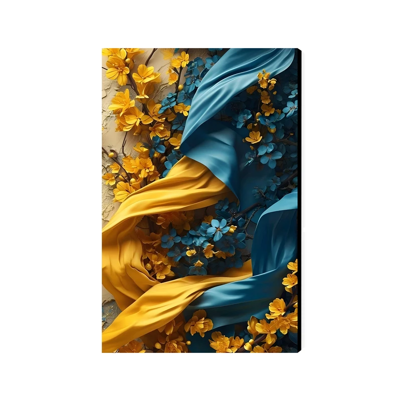 تابلو شاسی عرش مدل فانتزی گل کد As5167