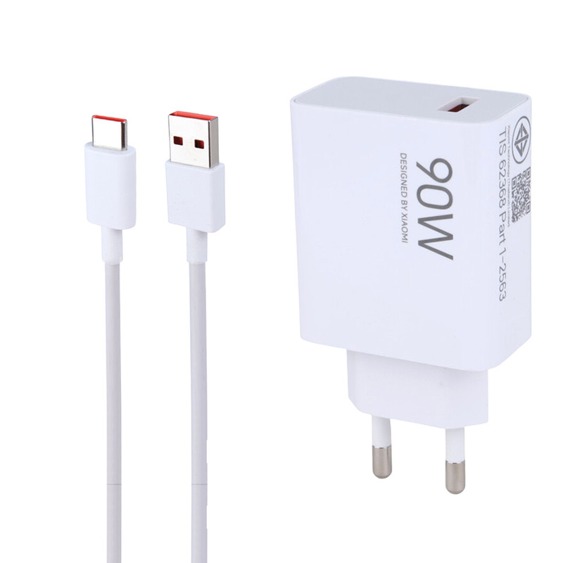 شارژر دیواری 90 وات ایمالا مدل POCO X7 Pro به همراه کابل USB-C