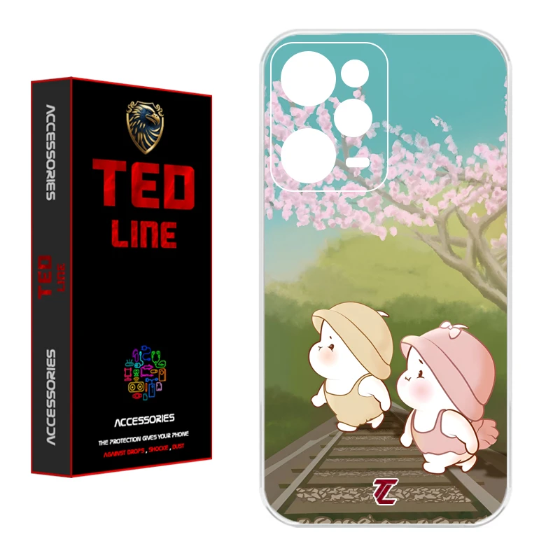 کاور تدلاین طرح جوجو و سوسو کد 1156 مناسب برای گوشی موبایل شیائومی Redmi Note 12 Pro 5G / Poco X5 Pro