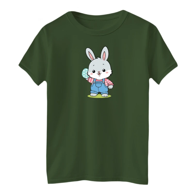 تی شرت آستین کوتاه بچگانه مدل خرگوش فانتزی کد04