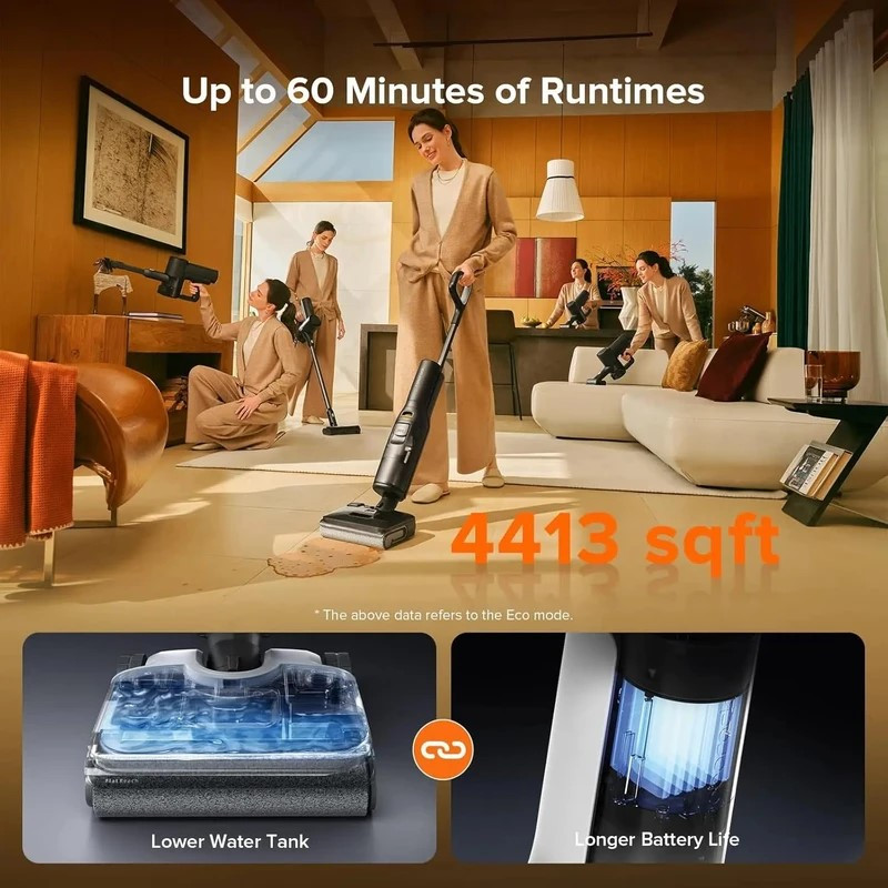 خرید و قیمت جارو شارژی عصایی روبوراک مدل A30 Pro Combo