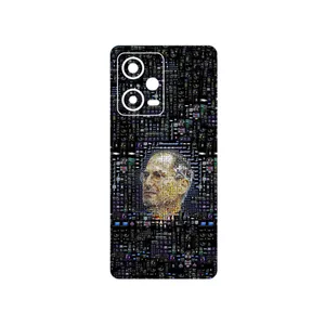 MAHOOT Collage of Steve Jobs 2 Cover Sticker for Xiaomi Redmi Note 12 Pro